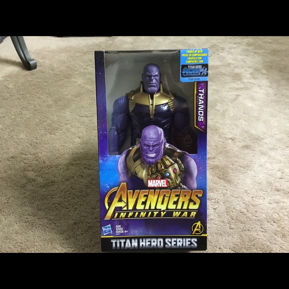 Avengers Infinity War Titan Hero Series Thanos Action Figure